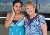 Judy with Tammy, translator